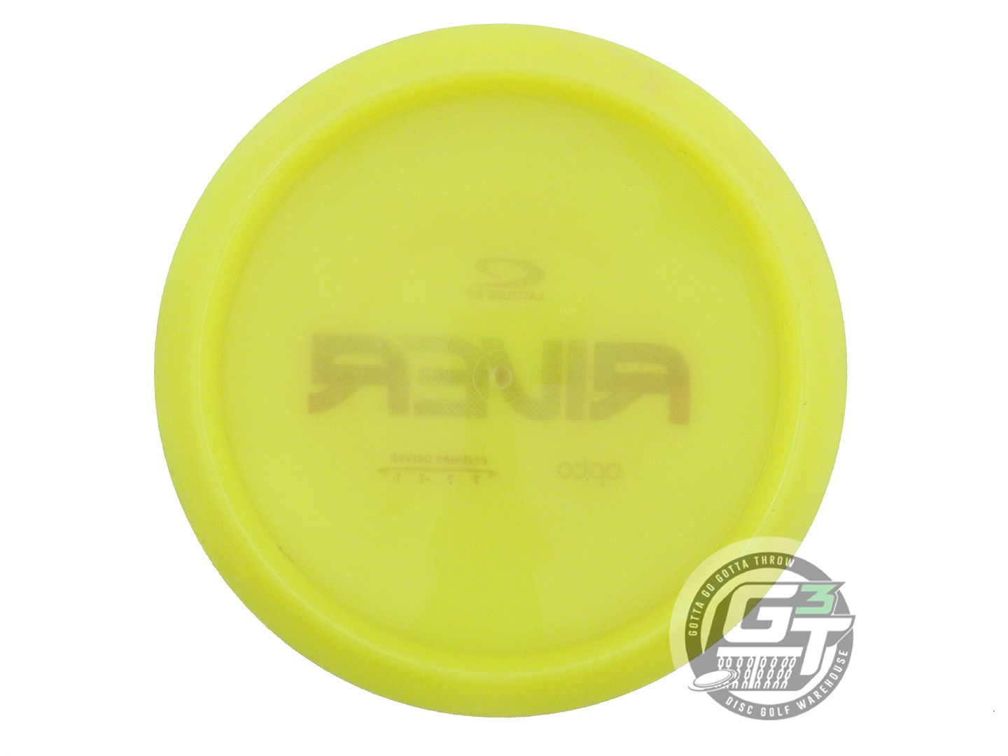 USED Latitude 64 Opto River 174g Yellow Red Foil Fairway Driver Golf Disc