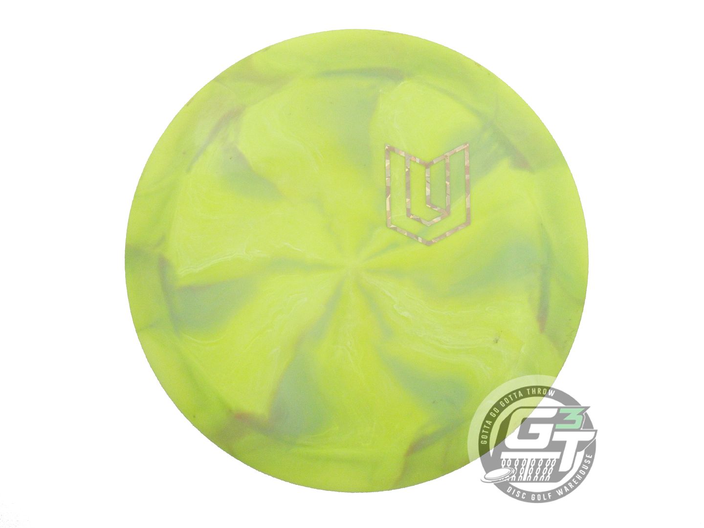 USED Discraft [ULIBARRI] ESP Nuke 167g Yellow-Lime Distance Driver Golf Disc