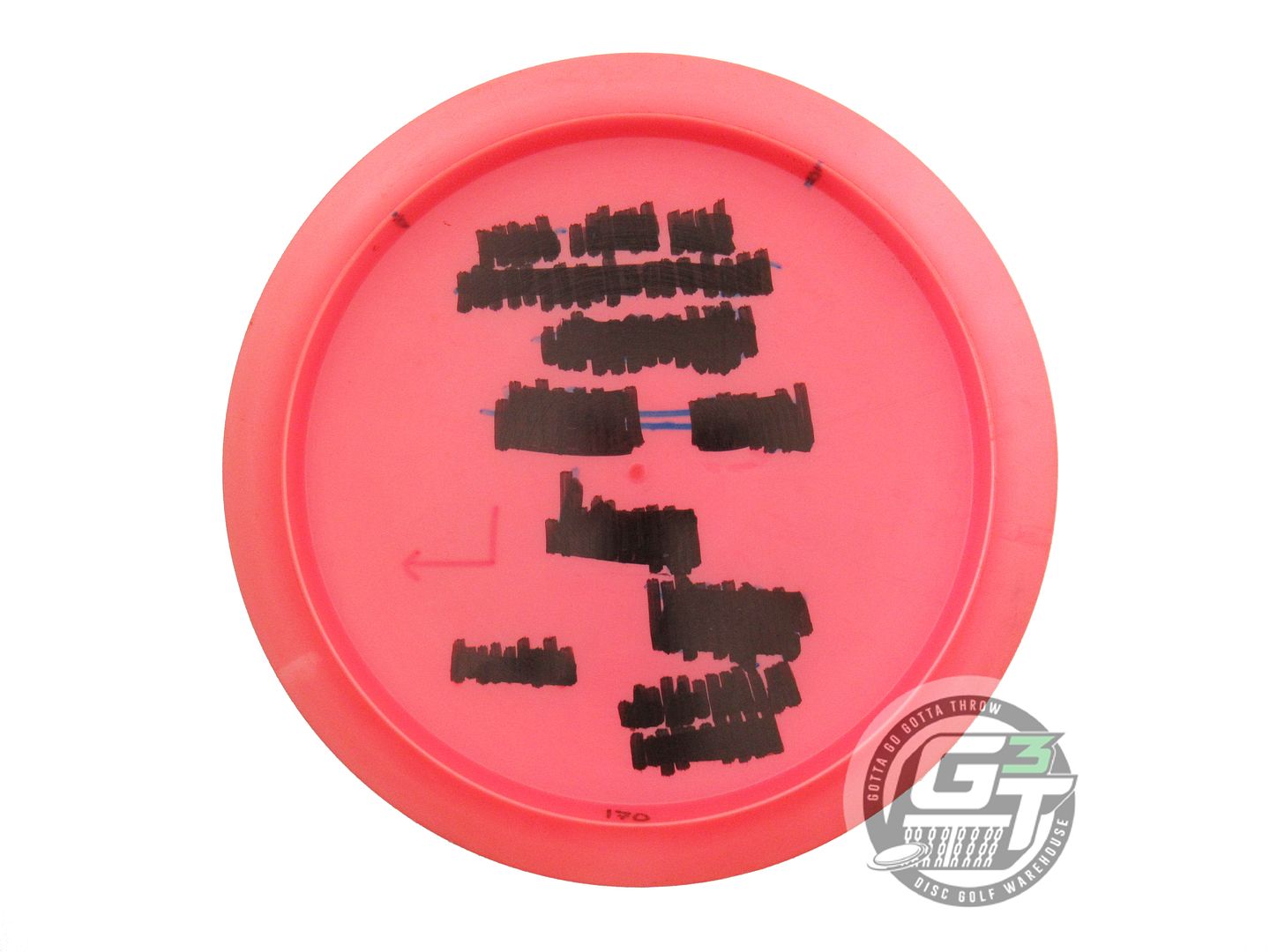 USED Discraft Big Z Predator 170g Pink Blue Star Foil Fairway Driver Golf Disc