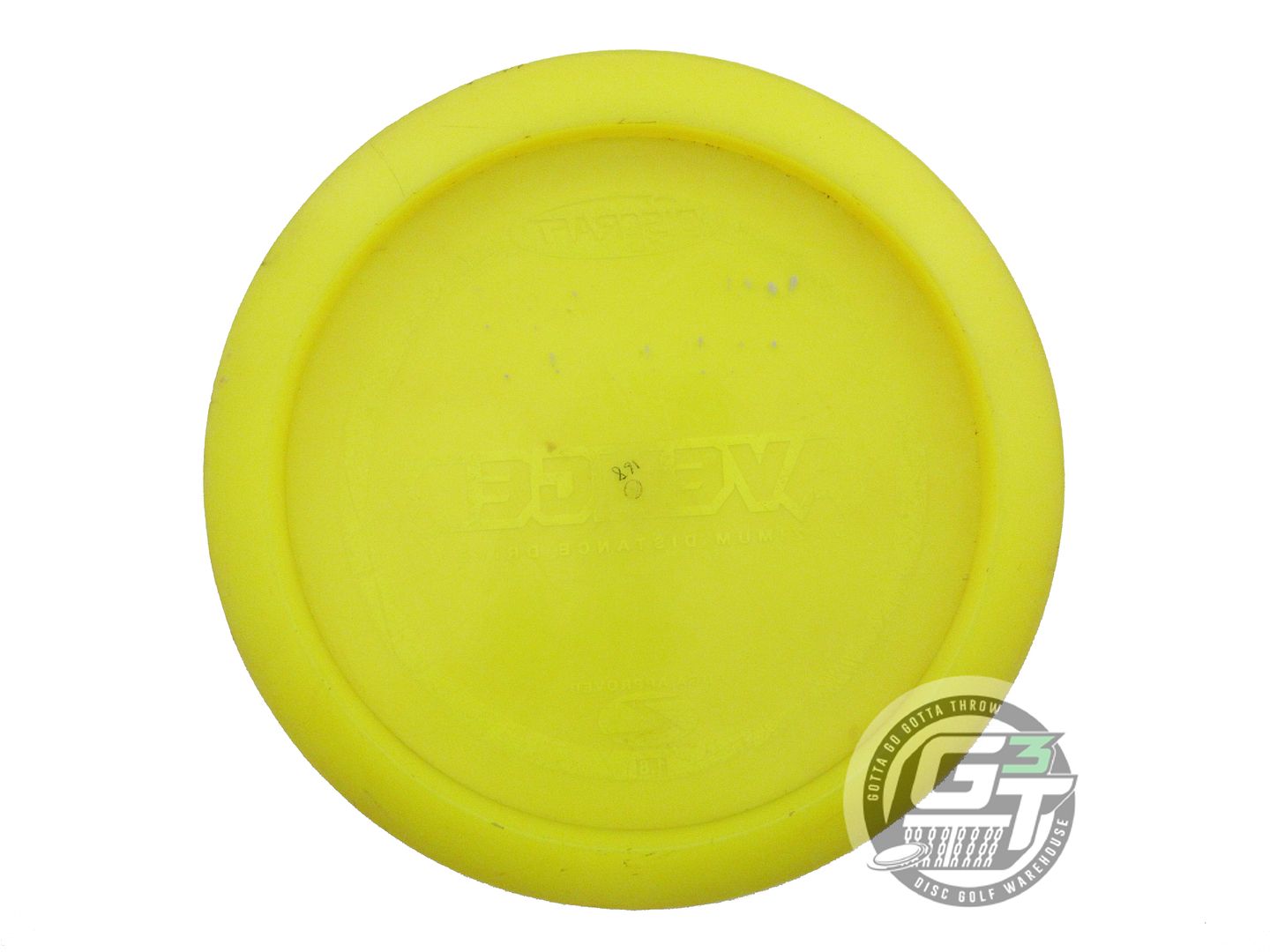 USED Discraft Z Avenger 168g Yellow White Stamp PFN Distance Driver Golf Disc