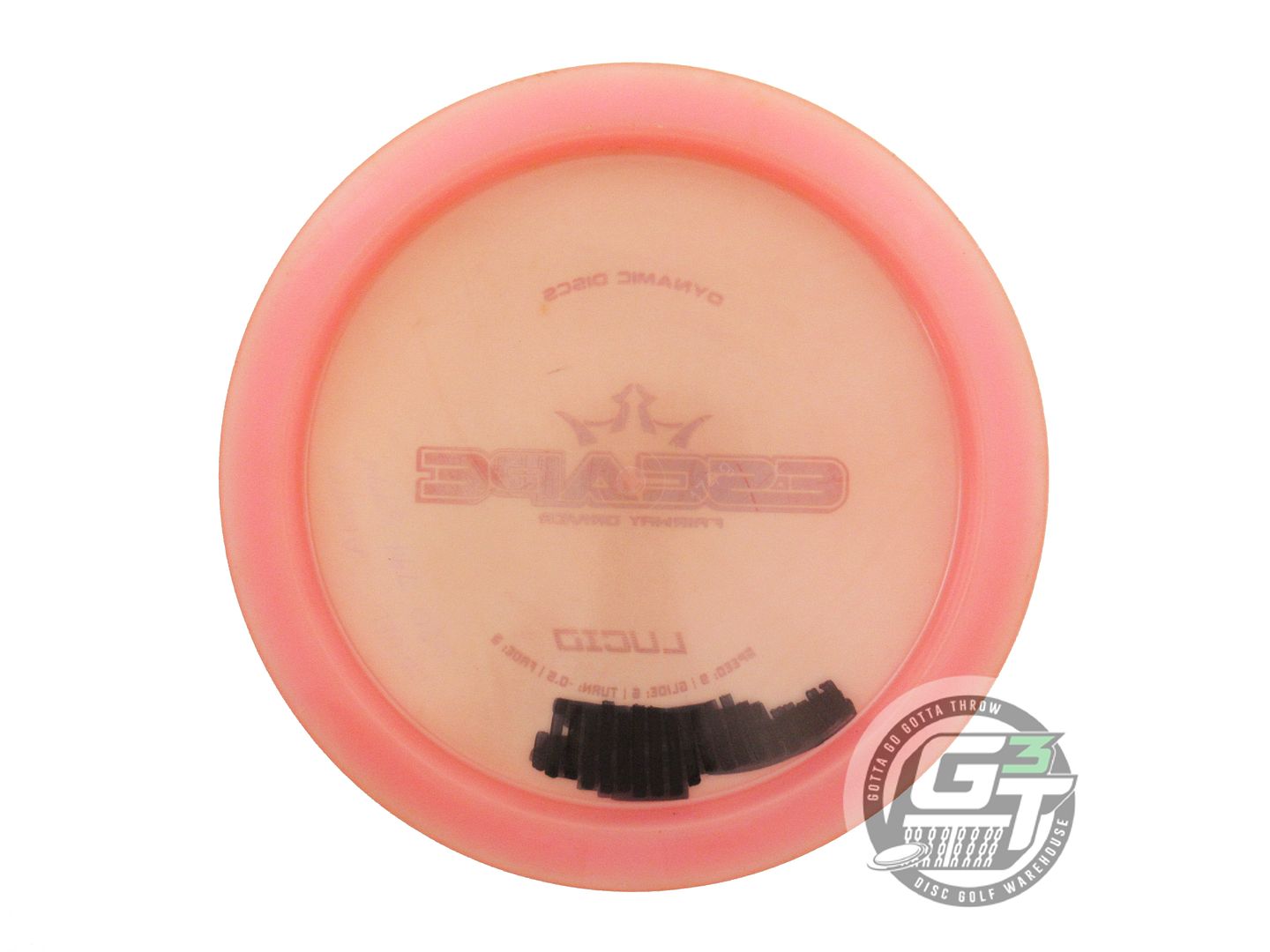 USED Dynamic Discs Lucid Escape 174g Pink Red Foil Fairway Driver Golf Disc