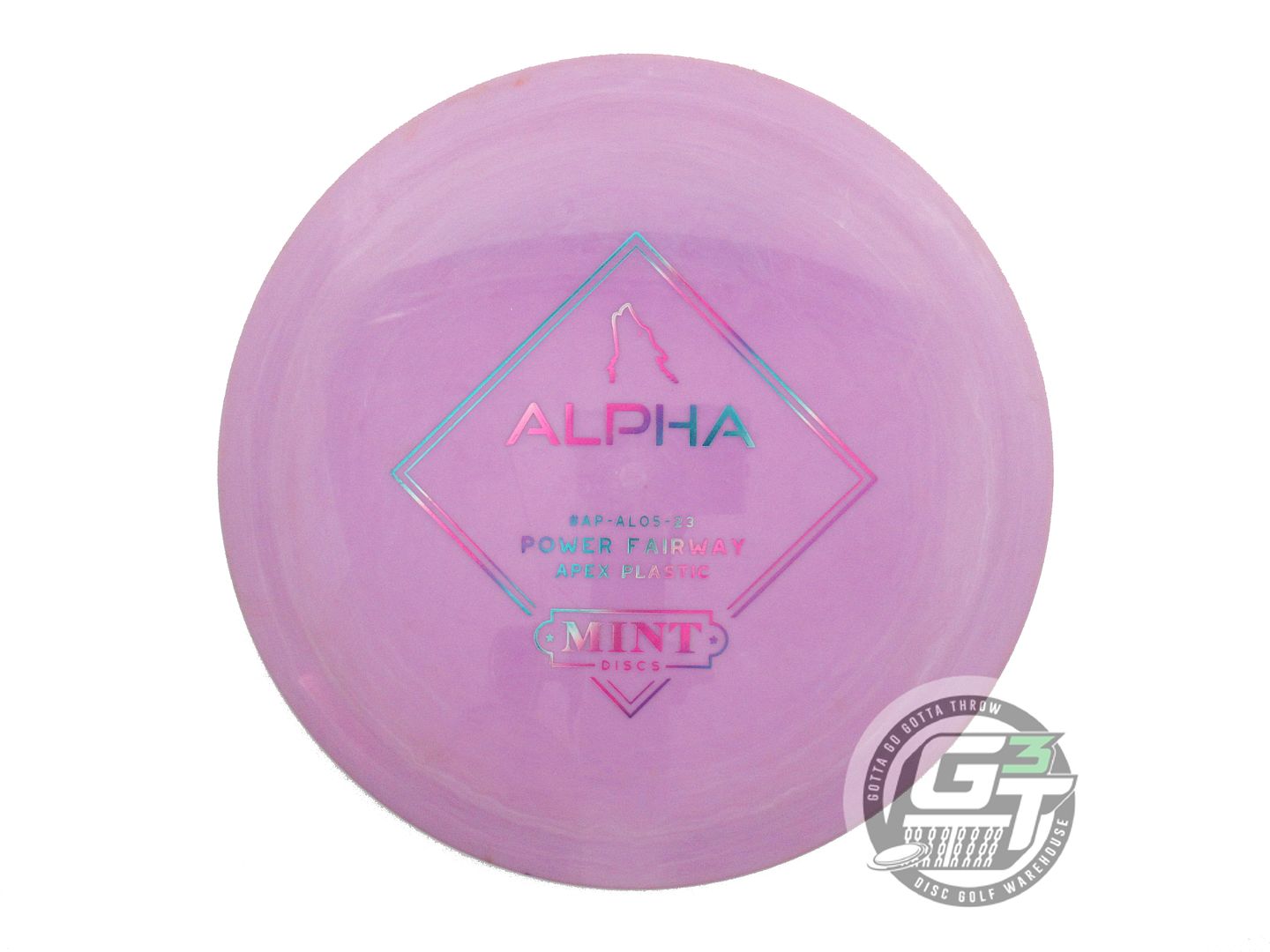 USED Mint Discs Apex Alpha 176g Lilac Fairway Driver Golf Disc