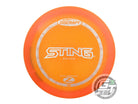 USED Discraft Z Sting 176g Orange Silver Weave PFN Fairway Driver Golf Disc