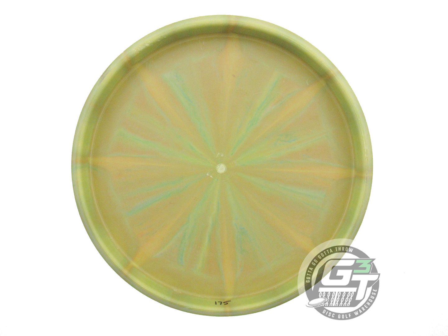 USED Westside Discs BT Hard Burst Harp 175g Lime Orange Foil Putter Golf Disc