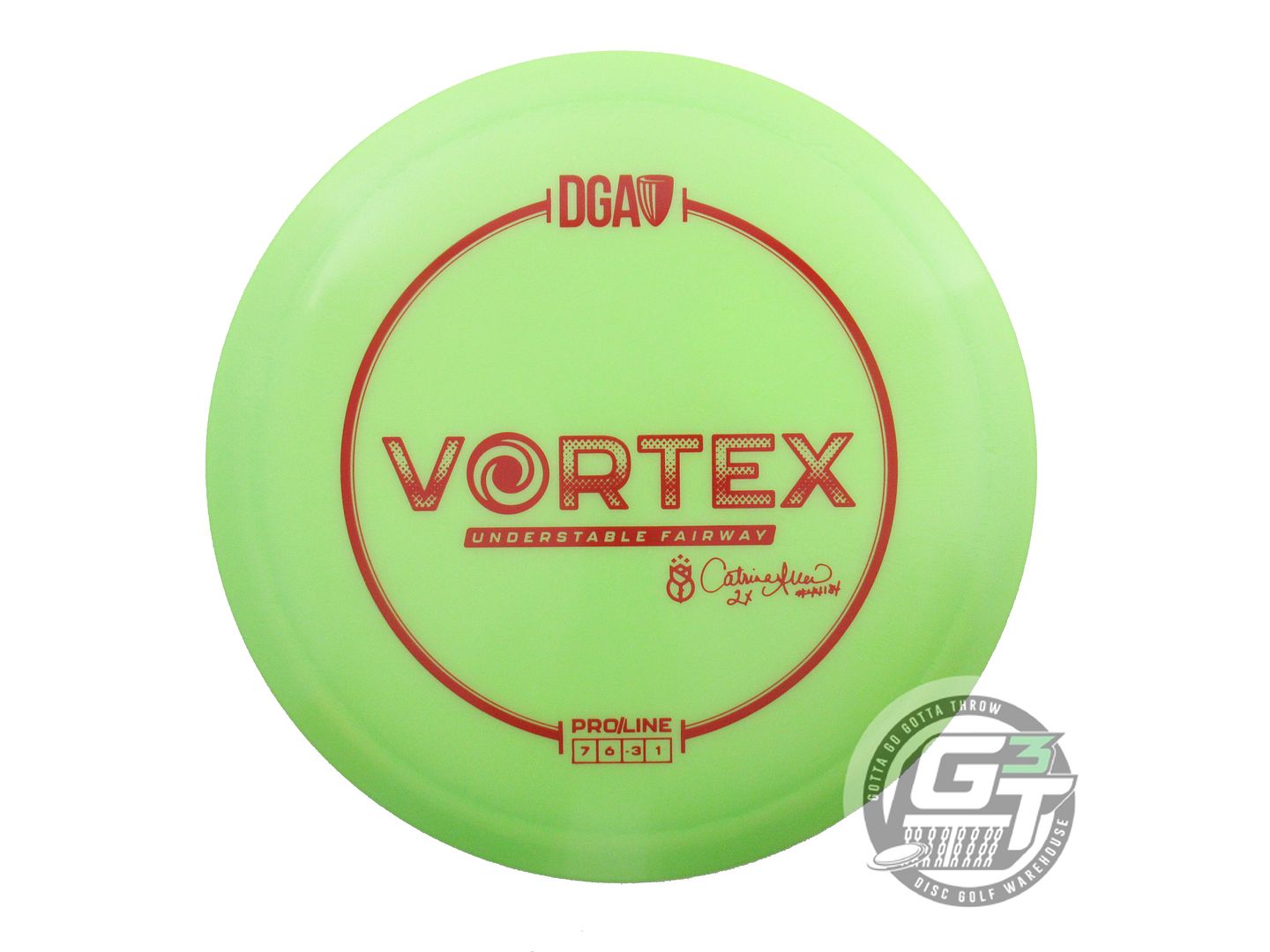 DGA ProLine Vortex [Catrina Allen 2X] Fairway Driver Golf Disc (Individually Listed)