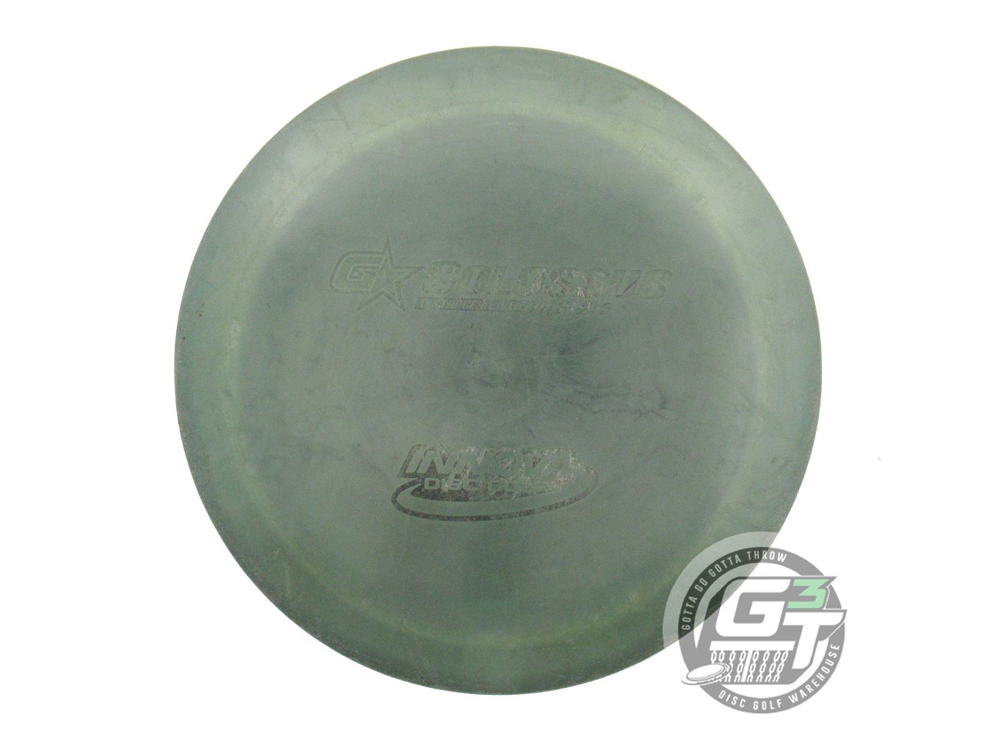 USED Innova GStar Colossus 168g Dark Green Wiped Stamp Distance Driver Golf Disc