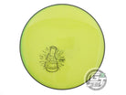 USED MVP Disc Sports X-OUT Neutron Soft Glitch 148g Yellow Putter Golf Disc