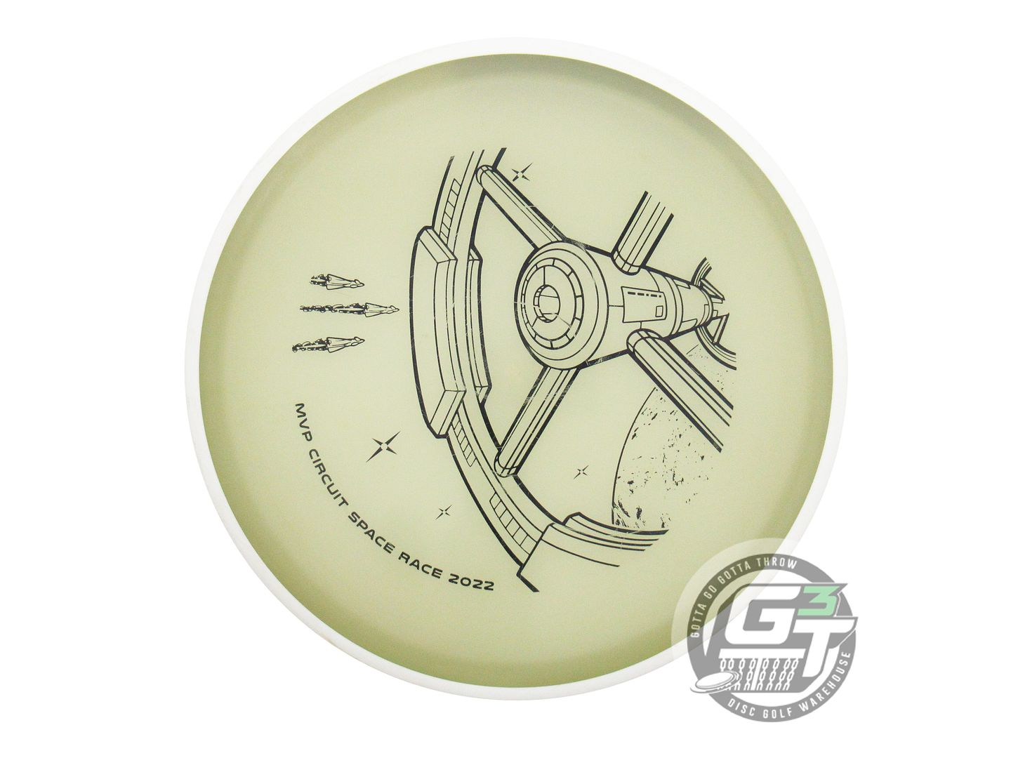 USED Axiom Discs [MVP CIRCUIT] Eclipse Proton Hex 175g White Rim Midrange Disc