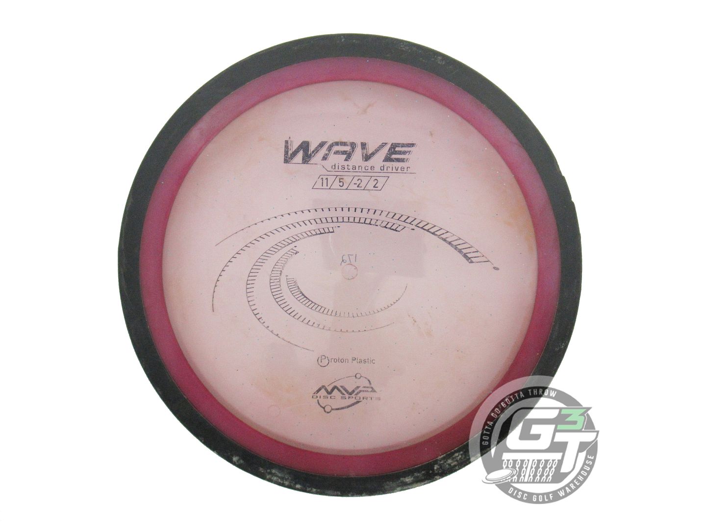 USED MVP Disc Sports Proton Wave 172g Pink Distance Driver Golf Disc
