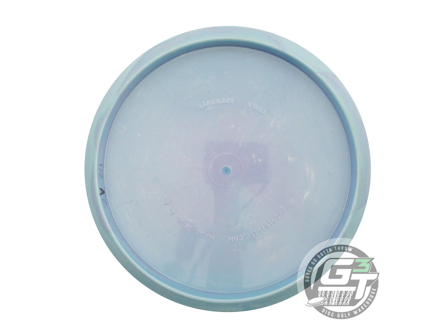 USED Prodigy Discs 500 A2 172g Sky Blue Weave & Green Stamp Midrange Golf Disc