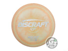 USED Discraft ESP Heat 174g Peach-Lime Silver Glitter Distance Driver Golf Disc