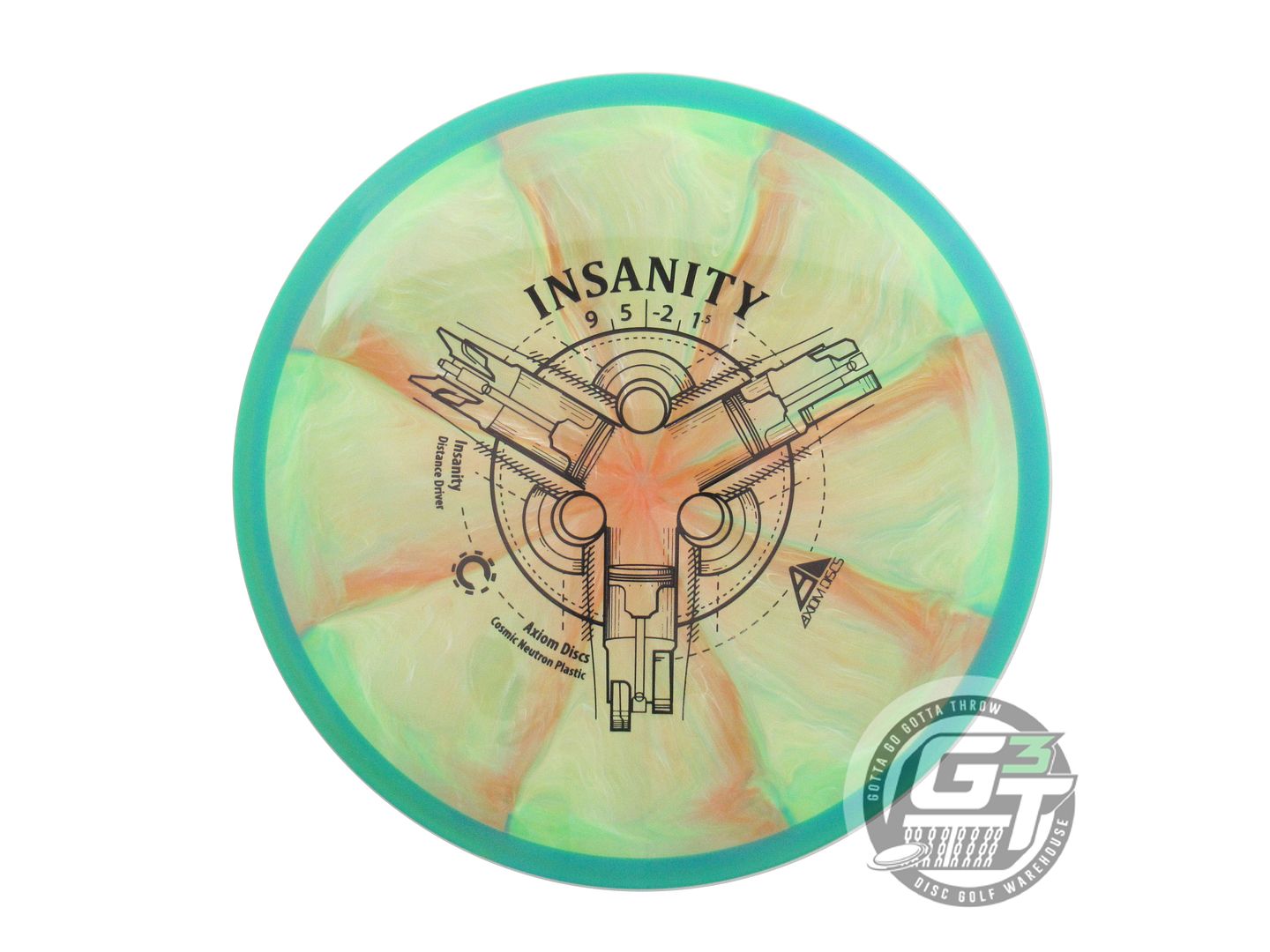 Axiom Cosmic Neutron Insanity Distance Driver Golf Disc (Individually Listed) - Gotta Go Gotta Throw