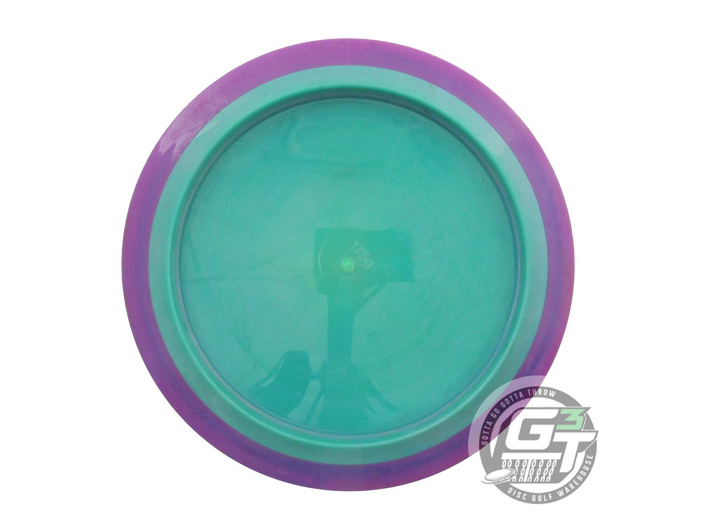 USED Axiom Discs Neutron Excite 175g Green Purple Rim Distance Driver Golf Disc