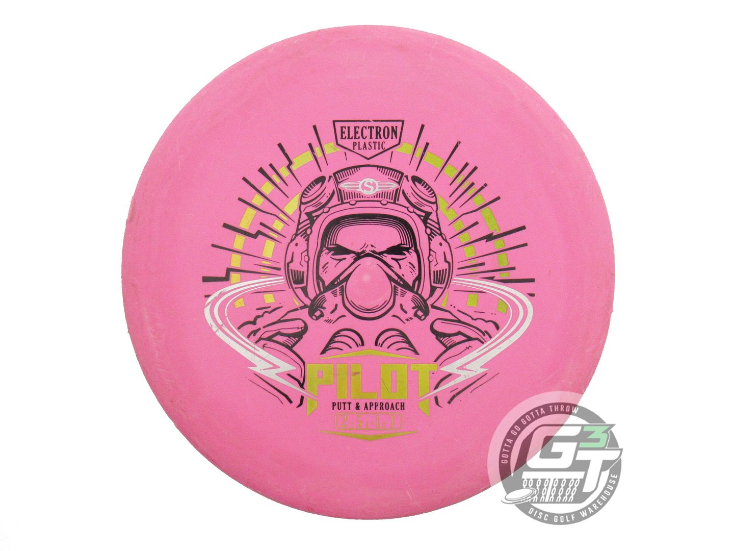 USED Streamline Discs Electron Pilot 174g Pink A Putter Golf Disc