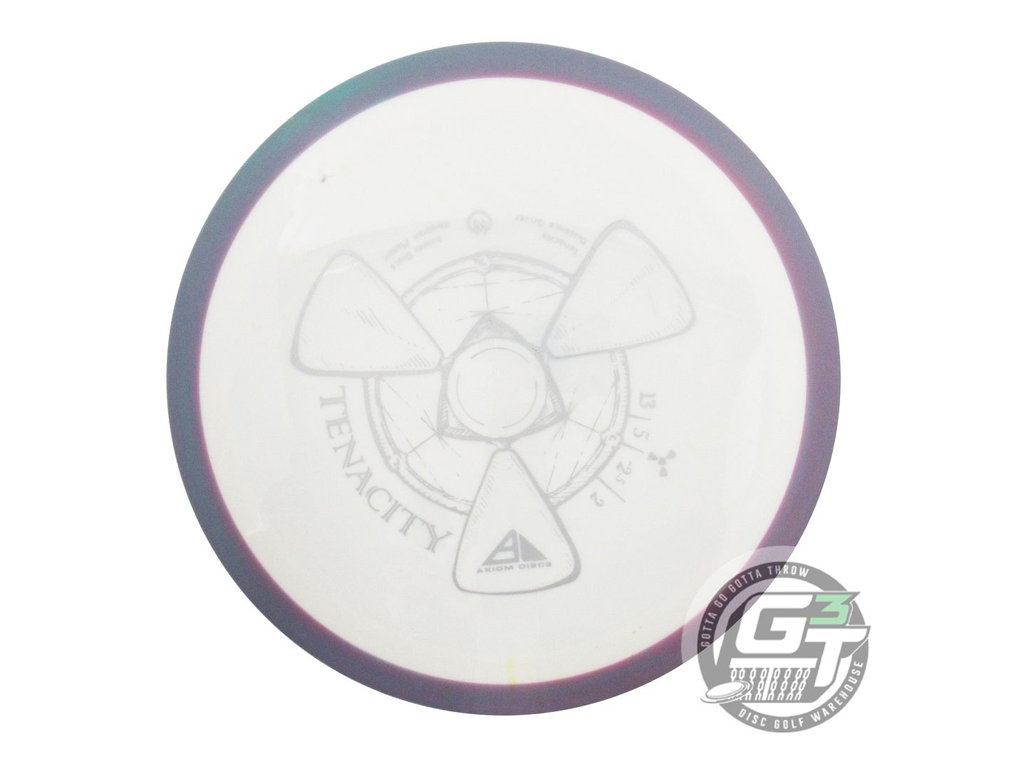 USED Axiom Discs X-OUT Neutron Rhythm 168g Green Blue Rim Distance Driver Disc