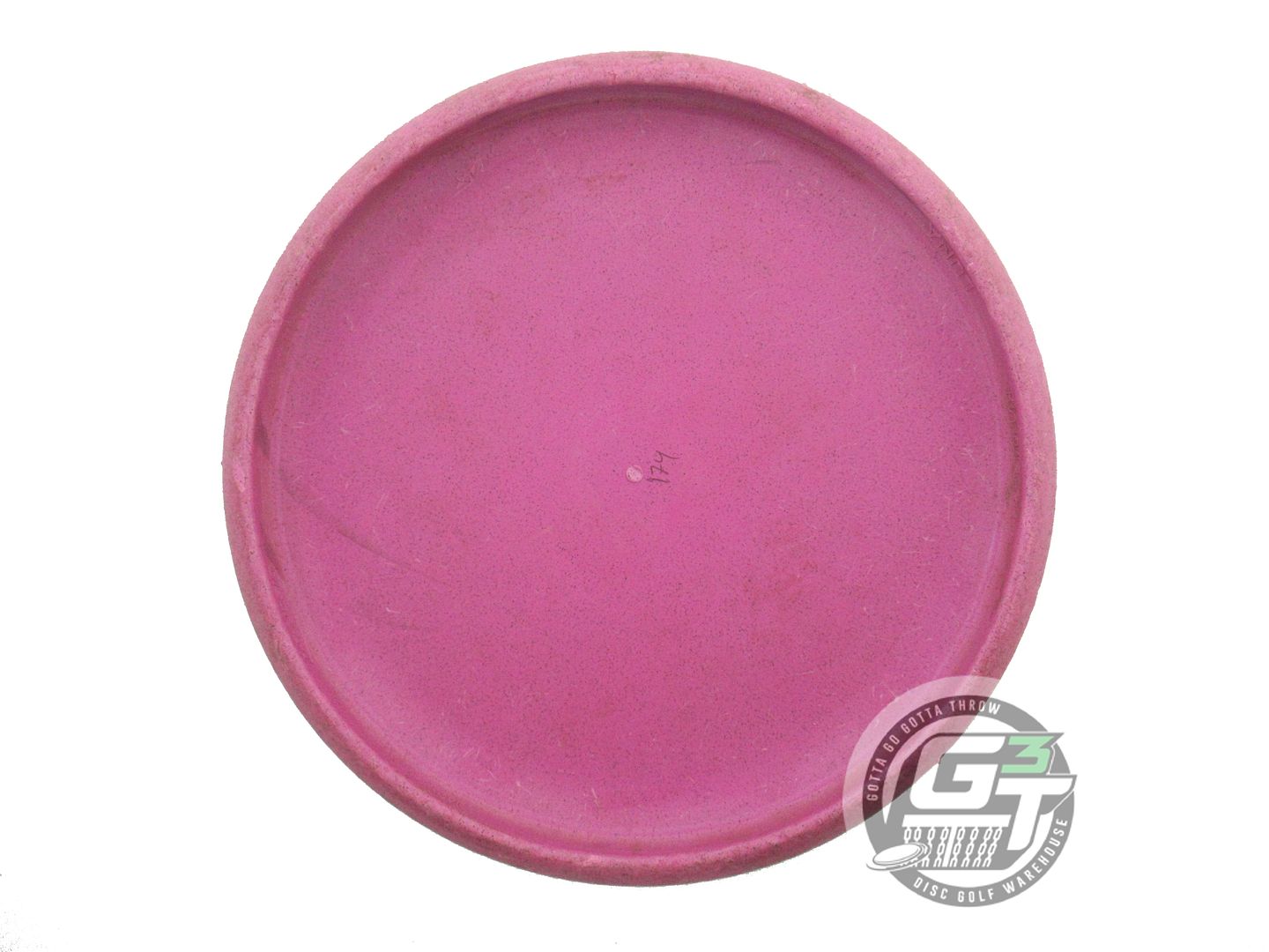 USED Discraft [McBETH] Jawbreaker Luna 177g Pink Silver Stamp Putter Golf Disc
