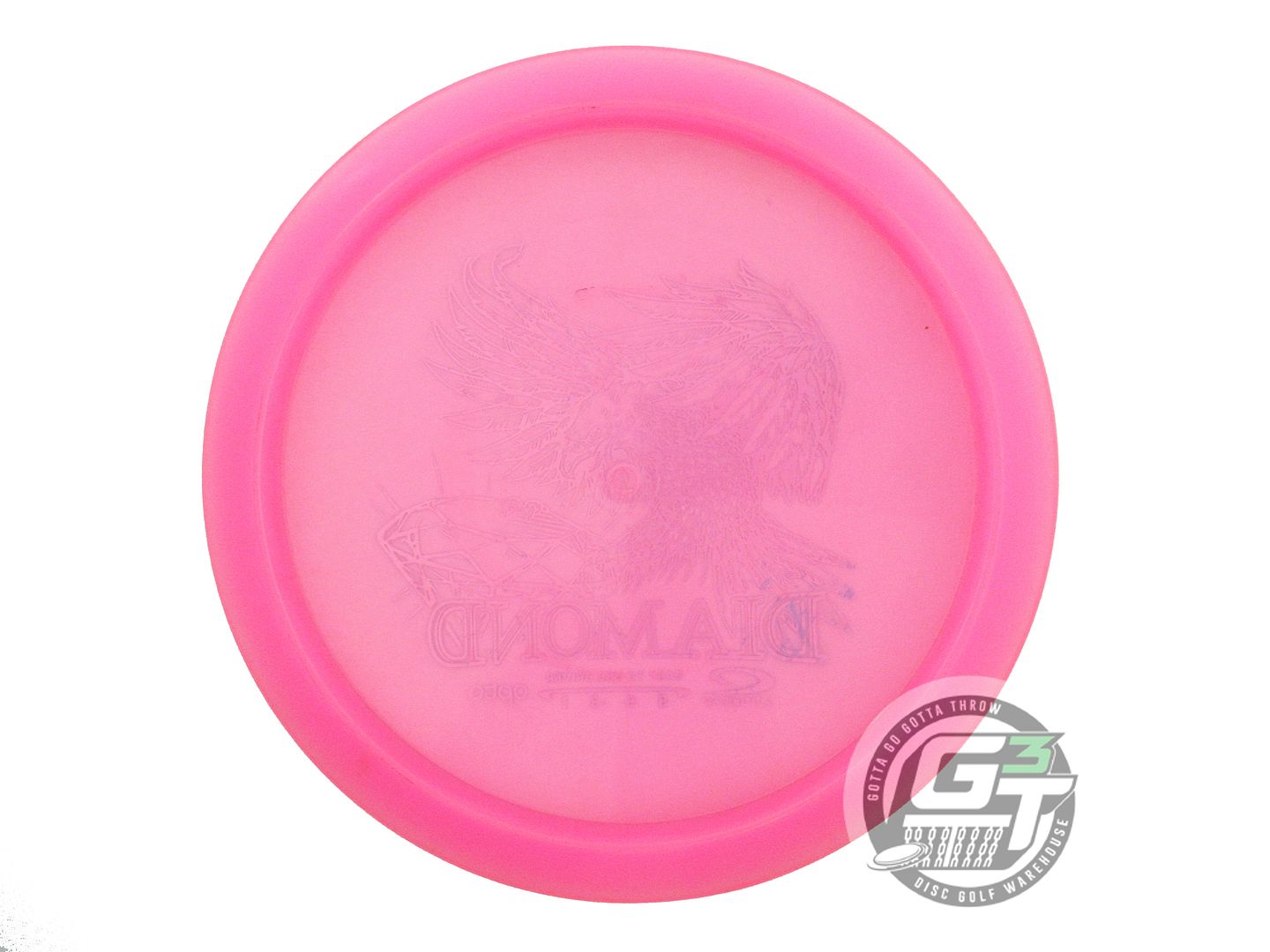 USED Latitude 64 Opto Diamond 154g Pink Blue Foil Fairway Driver Golf Disc