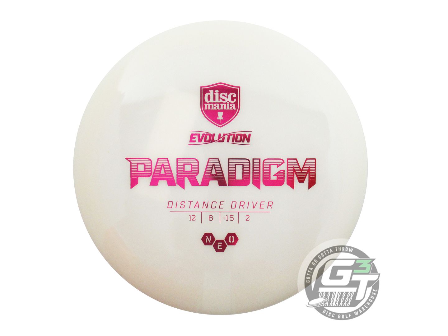 Discmania Evolution Neo Paradigm Distance Driver Golf Disc (Individually Listed)