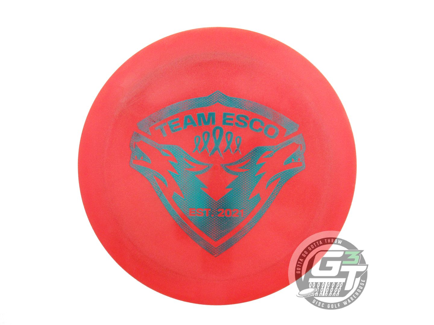 USED Dynamic Discs Lucid Raider 168g Red WARPED Distance Driver Golf Disc