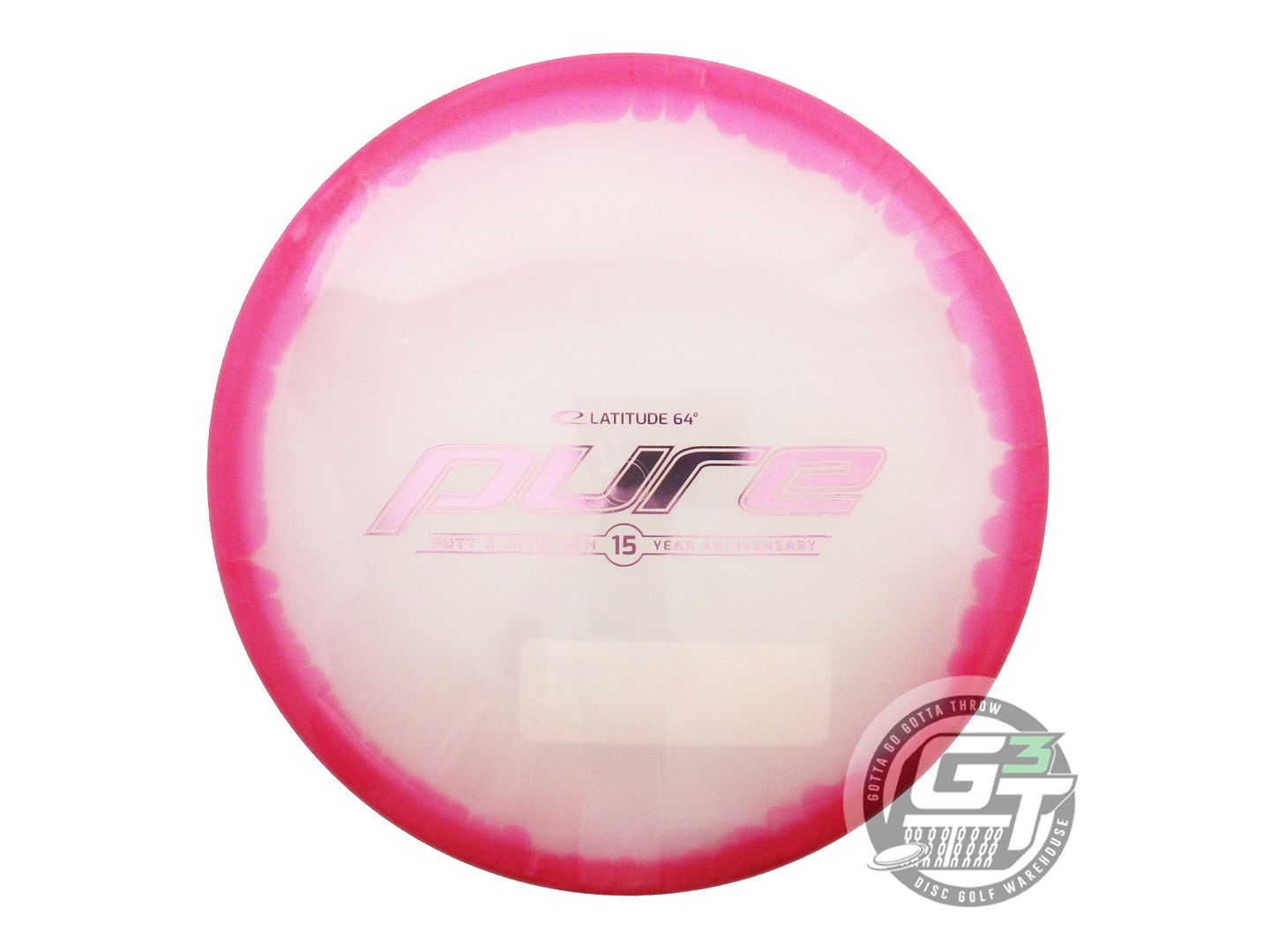 Latitude 64 Limited Edition 15th Anniversary Opto Ice Orbit Pure Putter Golf Disc (Individually Listed)