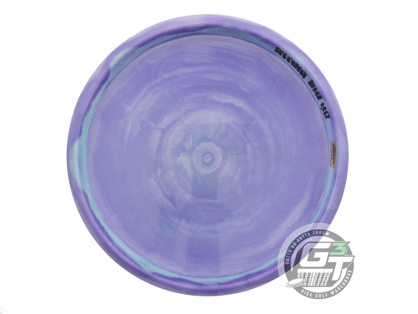 USED Discraft ESP Zone SS 176g Purple Orange Star Foil Putter Golf Disc