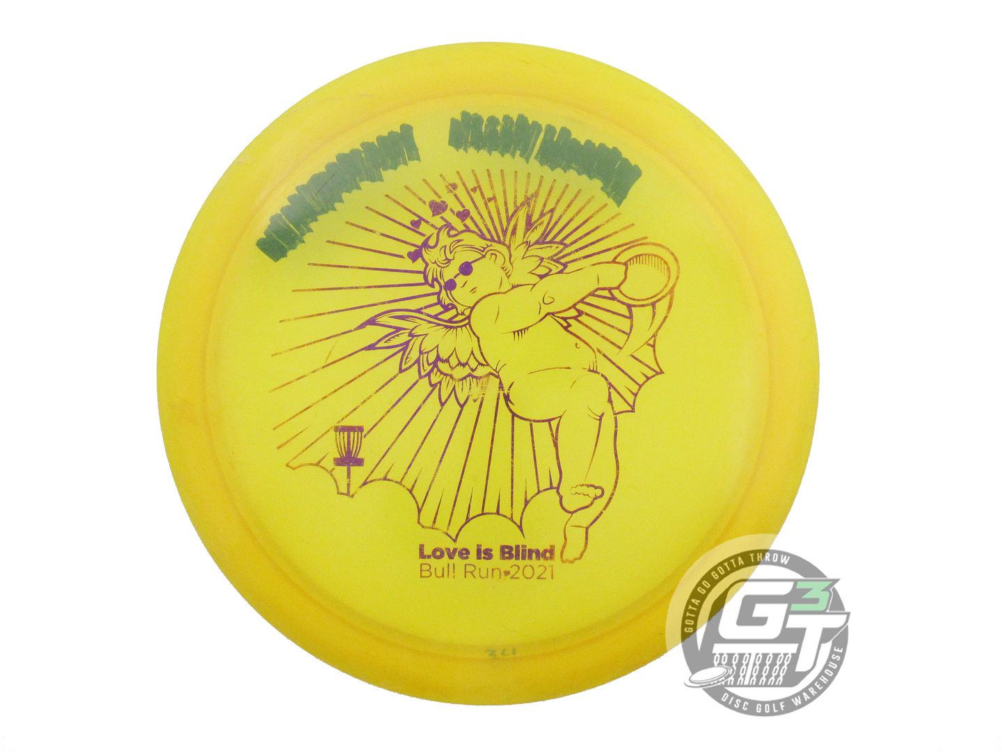 USED Innova Champion TL3 172g Marigold Purple Foil Fairway Driver Golf Disc