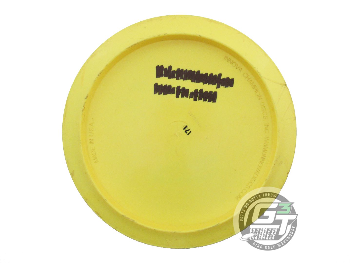 USED Innova Star Firebird 171g Yellow Red Shatter Foil Distance Driver Golf Disc