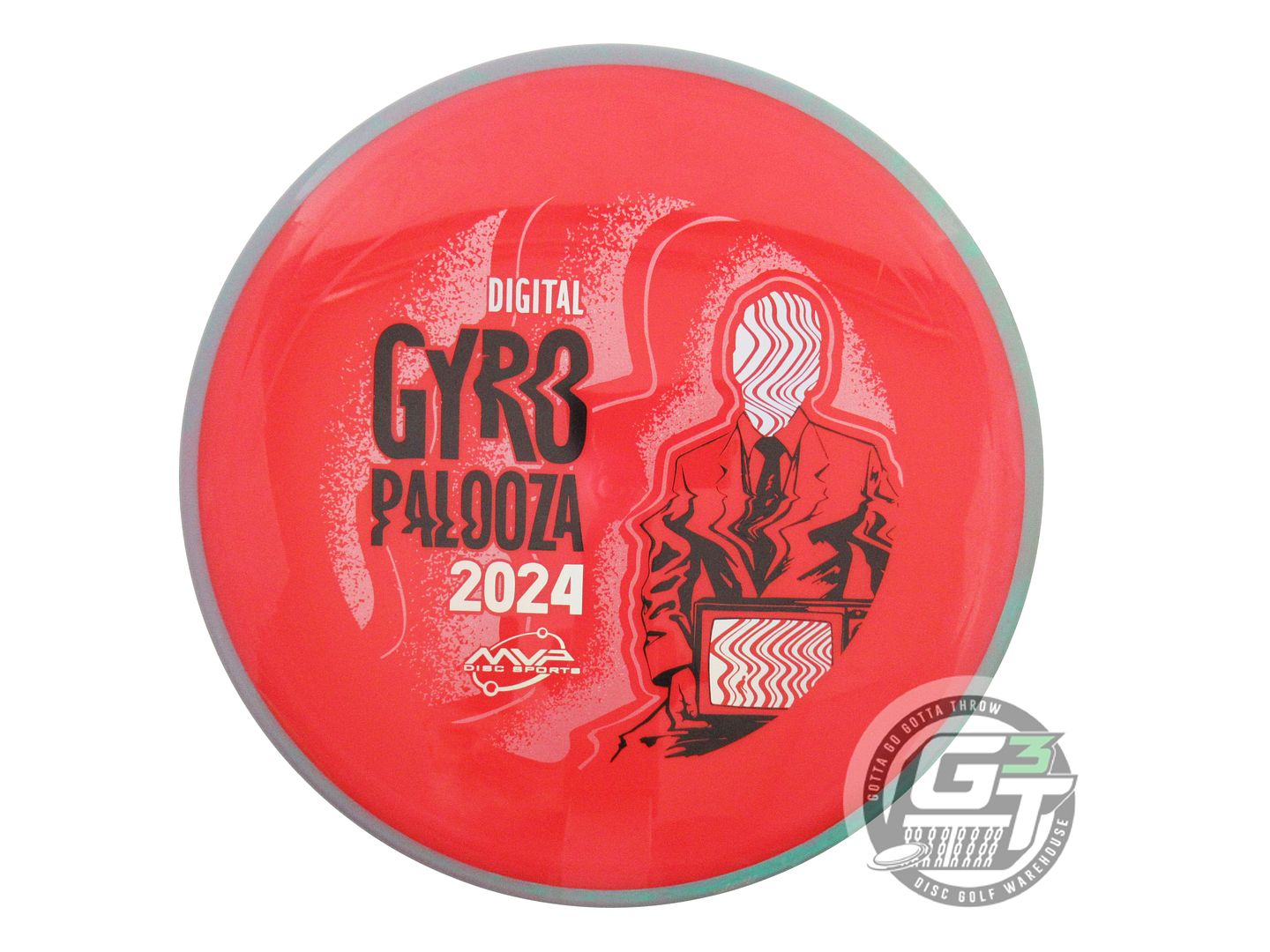 USED Axiom Discs [GYROPALOOZA] Neutron Balance 174g Red Seafoam Midrange Disc
