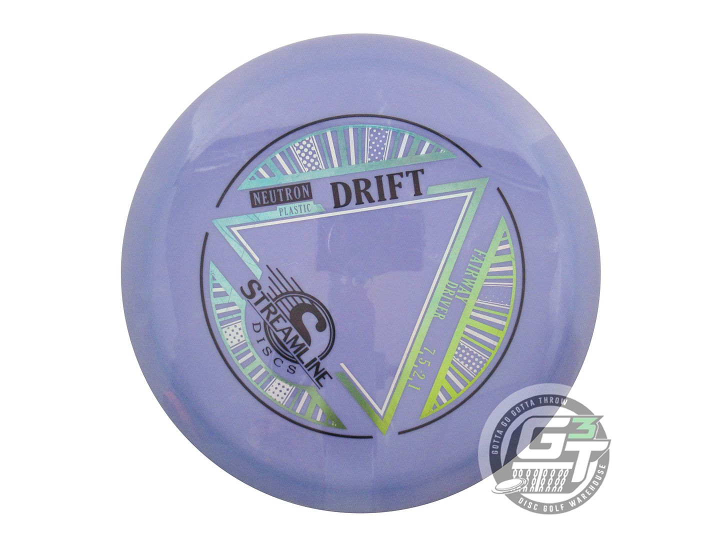USED Streamline Discs Neutron Drift 168g Purple Distance Driver Golf Disc