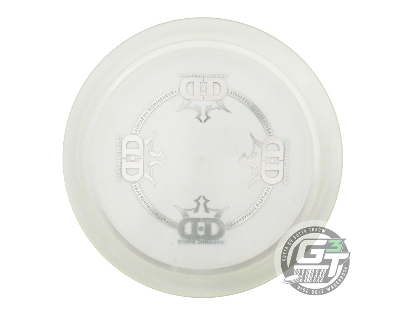 NOS Dynamic Discs [10 YEAR] Lucid Ice Escape 174g Clear Teal Foil Driver Disc