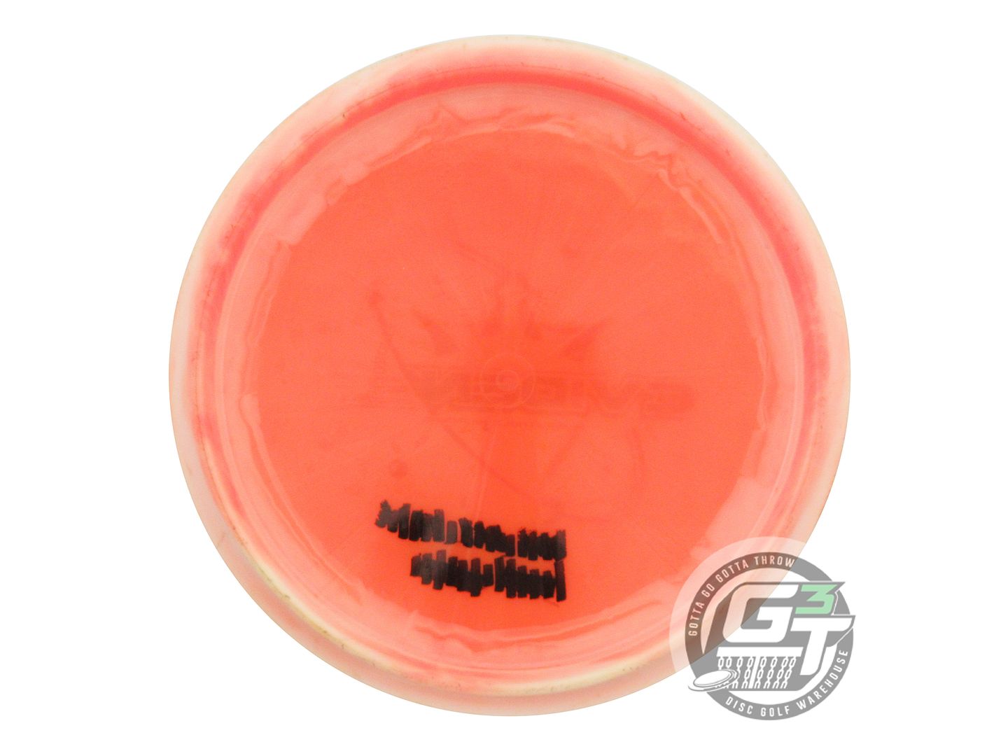 USED Dynamic Discs Lucid Ice Orbit Evidence 178g White-Orange Midrange Golf Disc