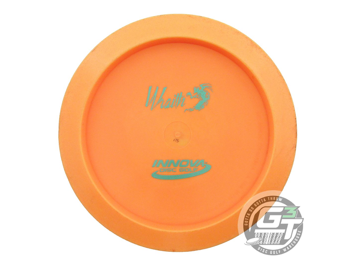 USED Innova Backstamp Star Wraith 175g Orange Green Foil Driver Golf Disc