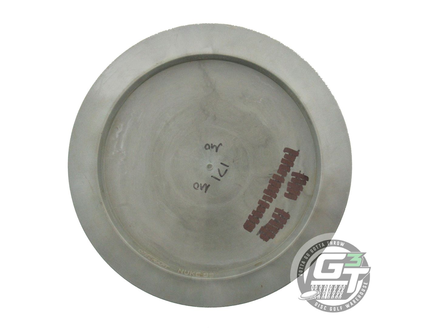 USED Discraft ESP Nuke SS 171g Gray Black Stamp Distance Driver Golf Disc