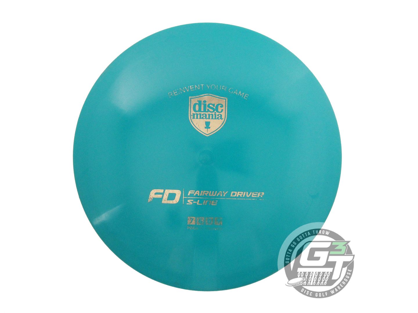 USED DiscMania S-Line FD 172g Green Gold Foil Fairway Driver Golf Disc