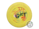 USED Discraft Pro D Soft Magnet 172g Yellow Rainbow Foil Putter Golf Disc