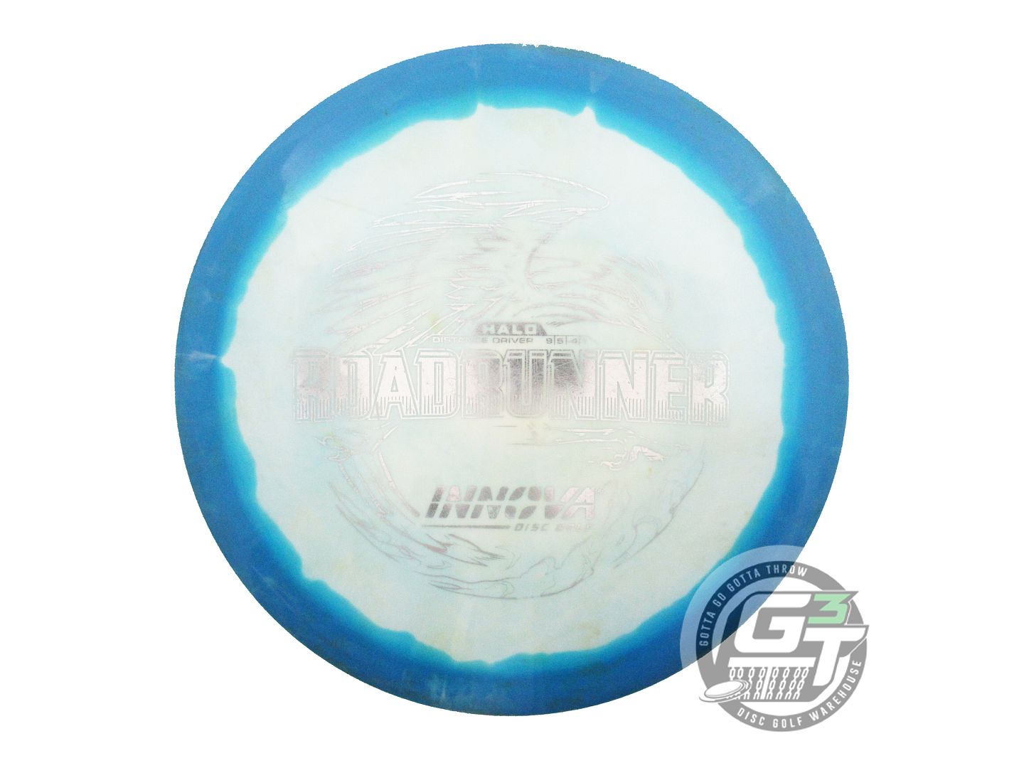 USED Innova Halo Star Roadrunner 161g Blue-White Distance Driver Golf Disc