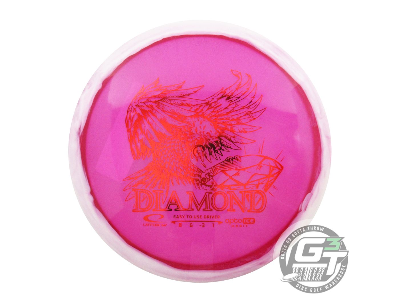 Latitude 64 Opto Ice Orbit Diamond Fairway Driver Golf Disc (Individually Listed)