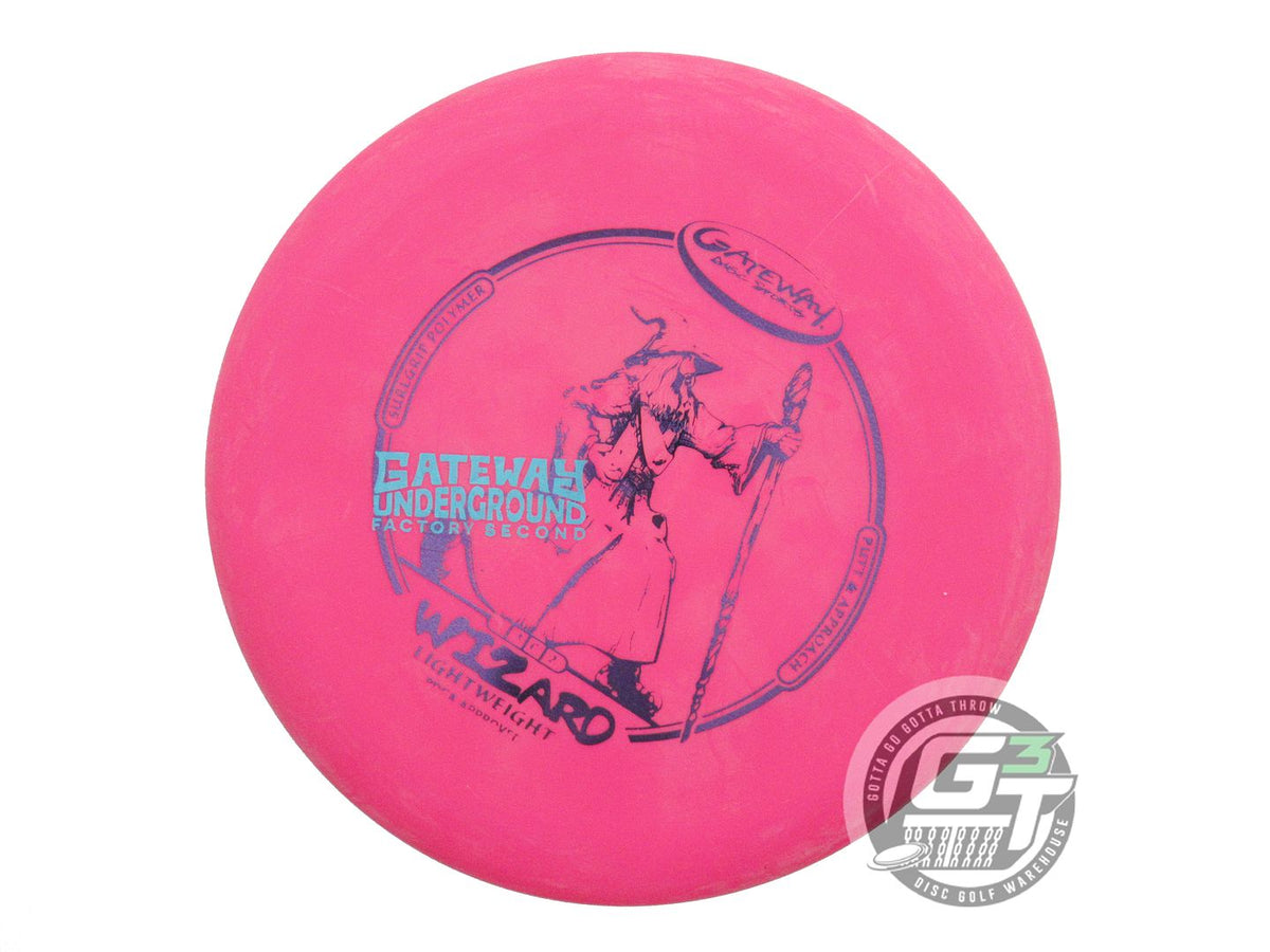 USED Gateway X-OUT SureGrip SSS Wizard 152g Pink Putter Golf Disc ...