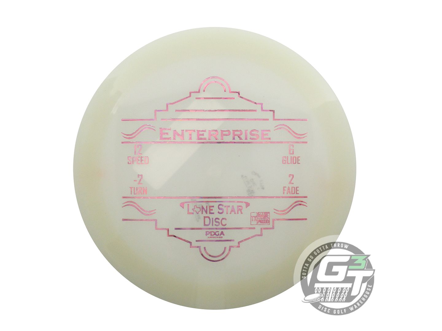 Lone Star Glow Bravo Enterprise Distance Driver Golf Disc (Individually Listed)