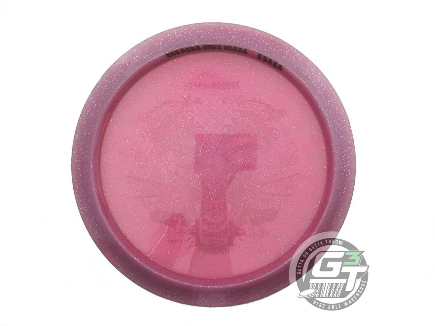 USED Thought Space Ethos Omen 176g Purple Sparkle Fairway Driver Golf Disc