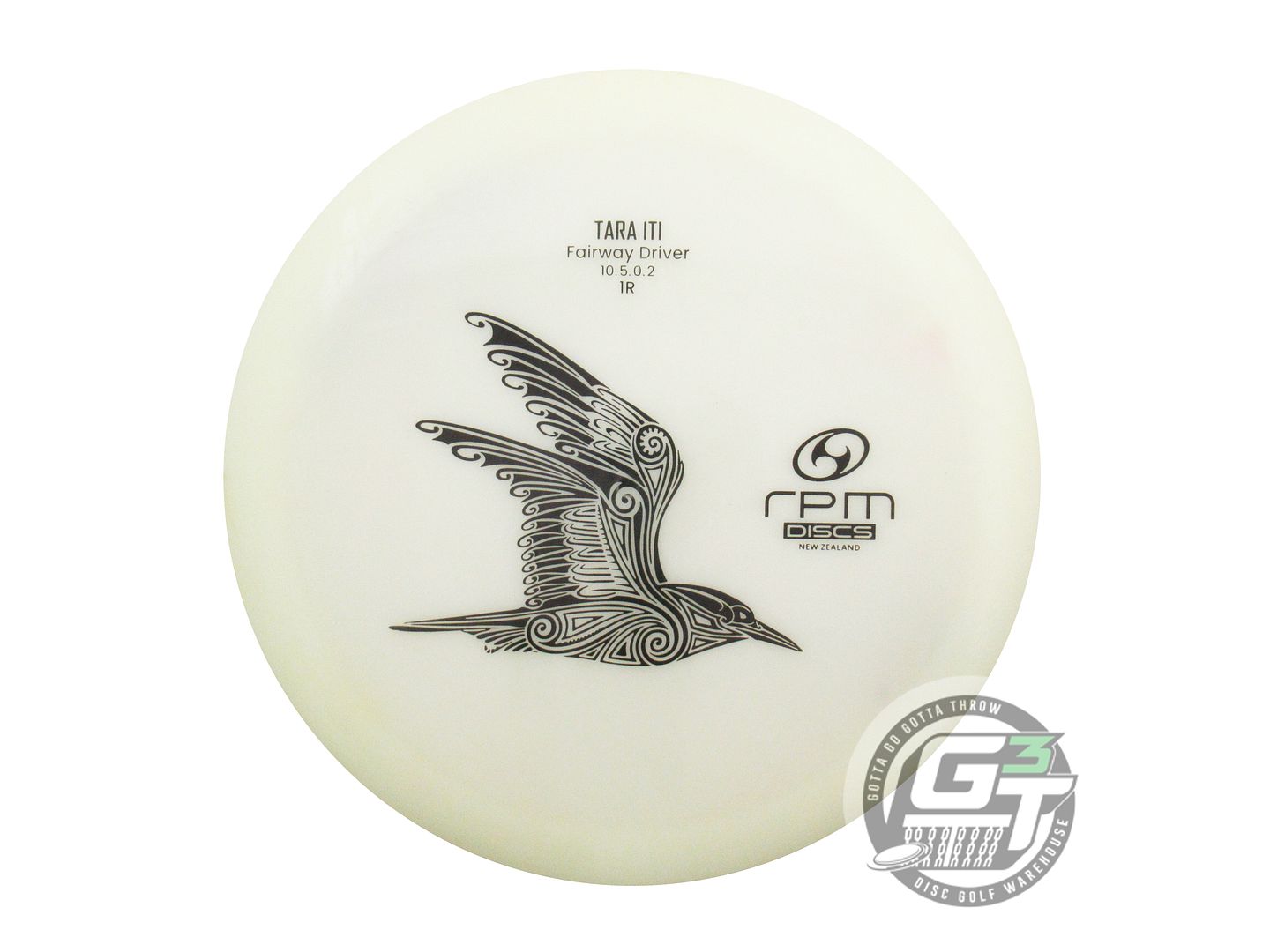USED RPM Discs Glow Atomic Tara Iti 174g Black Stamp Distance Driver Golf Disc