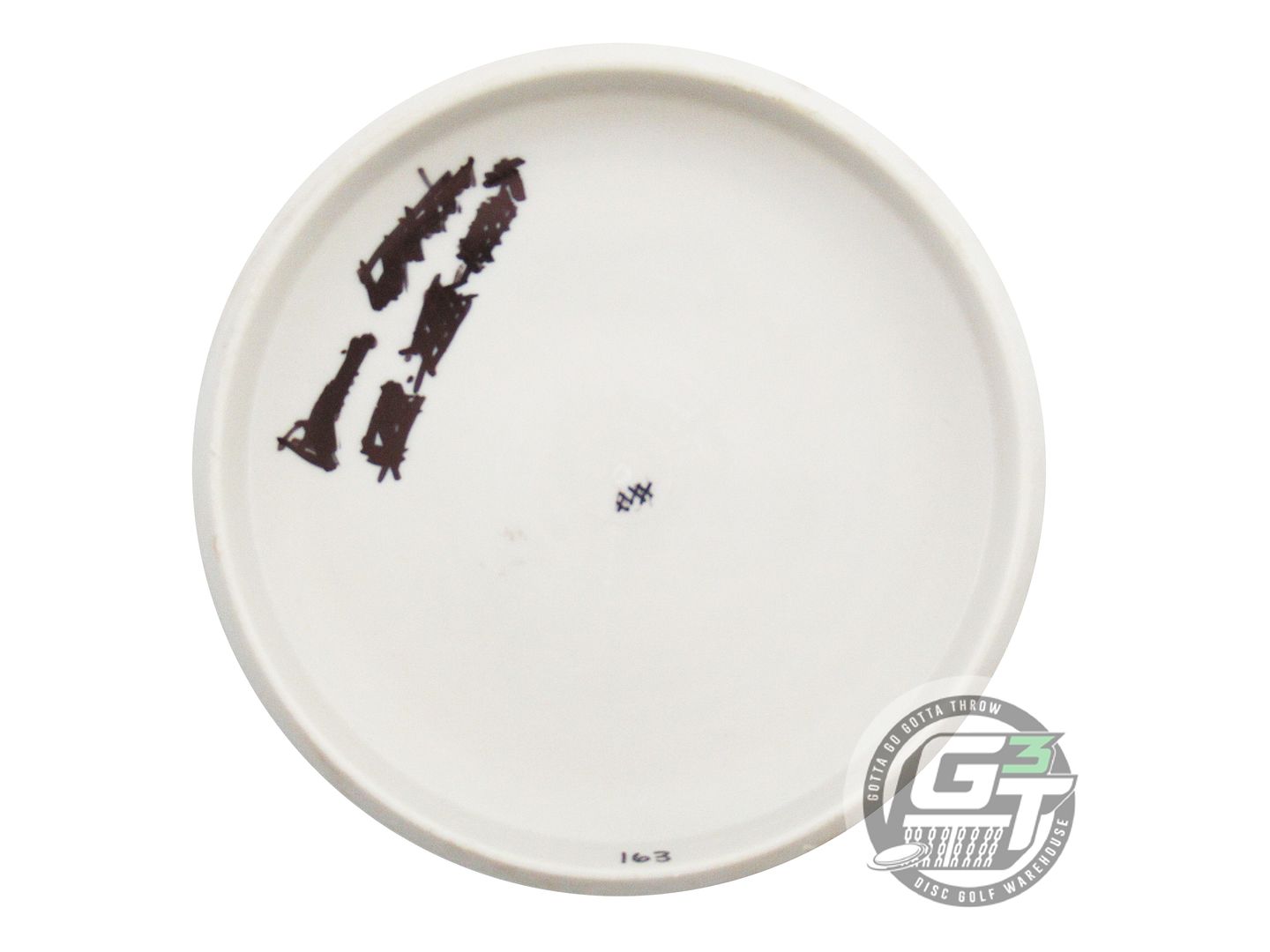 USED Innova DX Aviar 163g White Gold Foil Putter Golf Disc