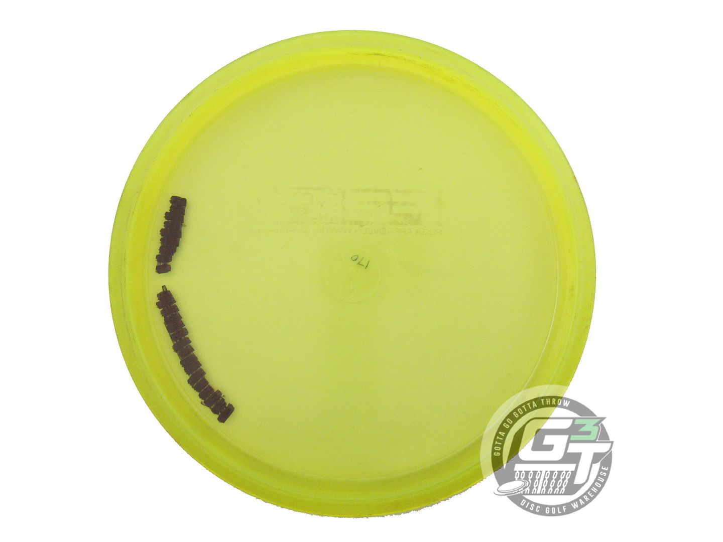USED Innova X-OUT Champion RocX3 170g Yellow Midrange Golf Disc