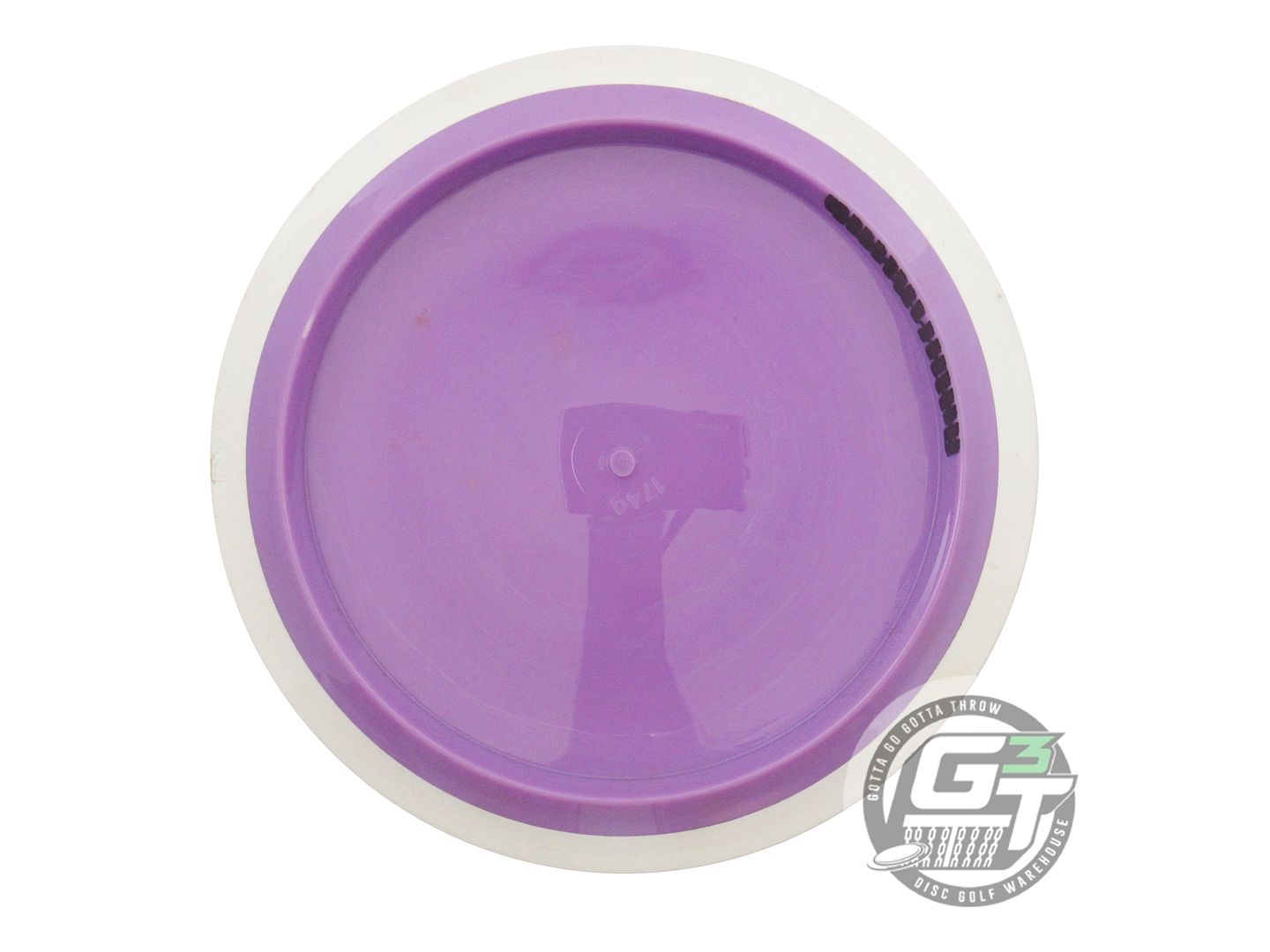 USED Axiom Discs [LIZOTTE] Neutron Time Lapse 174g Purple White Rim Driver Disc