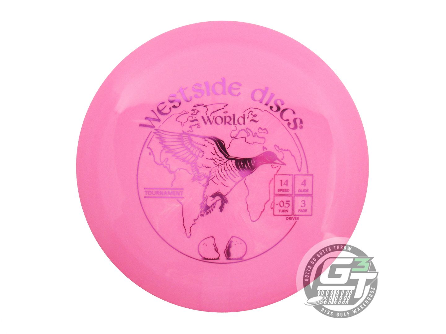 Westside Tournament World Distance Driver Golf Disc (Individually Listed)