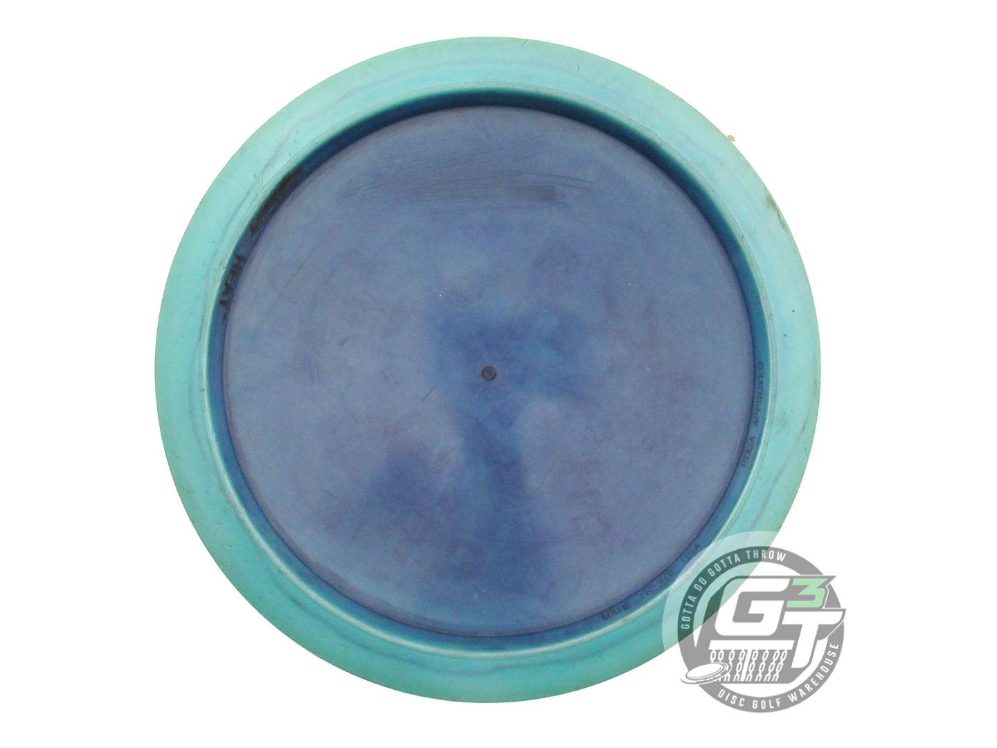 USED Discraft Big Z Heat 171g Teal HOME DYED Distance Driver Golf Disc