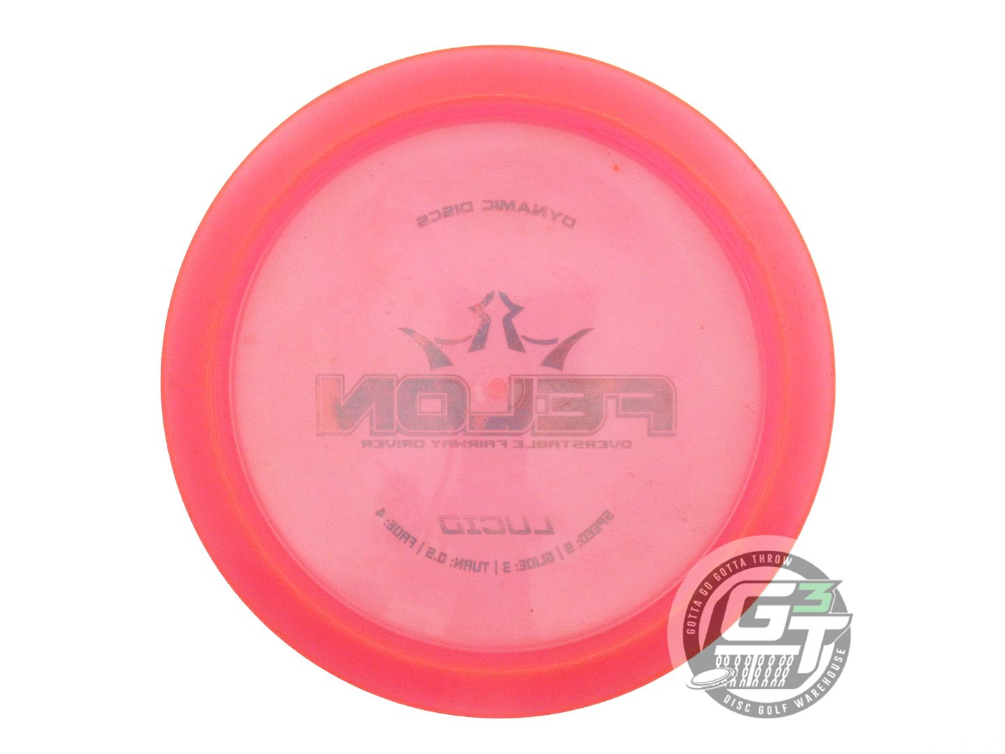 USED Dynamic Discs Lucid Felon 174g Pink Teal Foil Fairway Driver Golf Disc