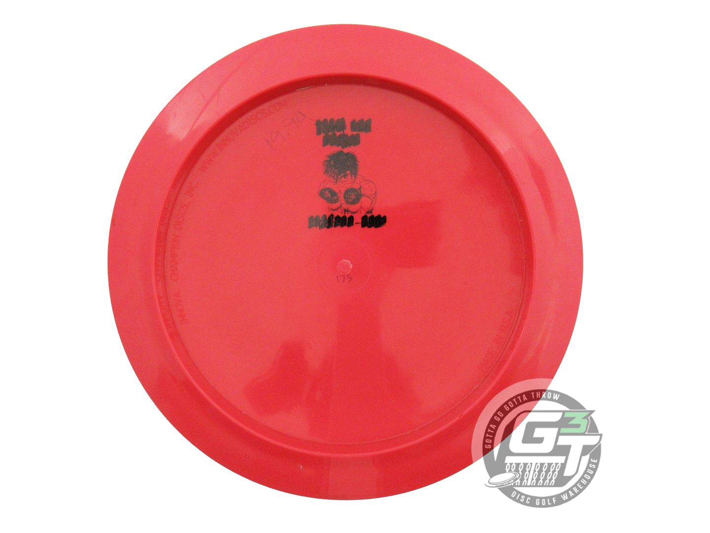 USED Innova Star Shryke 175g Red Silver Foil Distance Driver Golf Disc