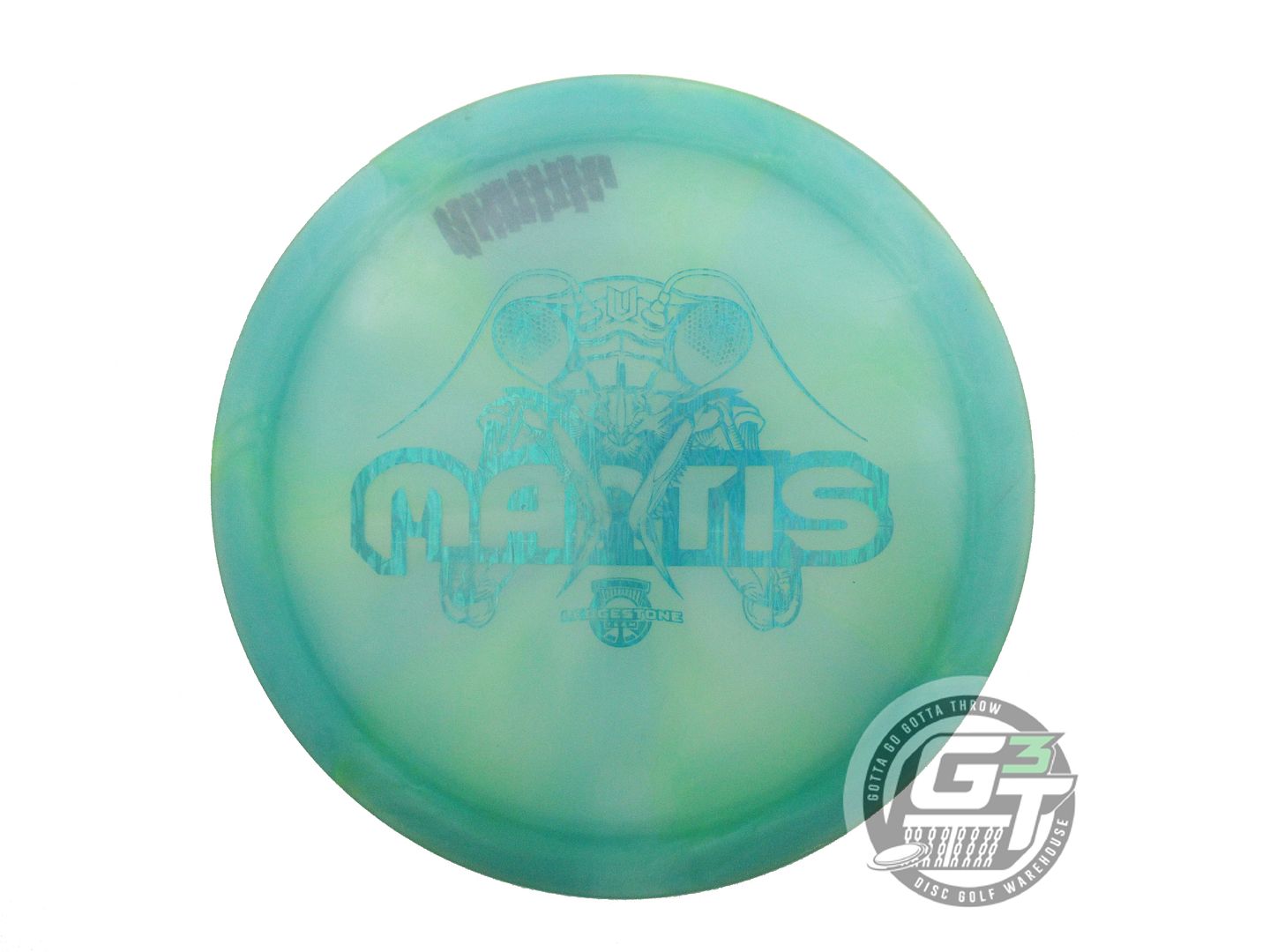 USED Discraft [LEDGESTONE] Sparkle CryZtal Mantis 176g Green-Lime Driver Disc