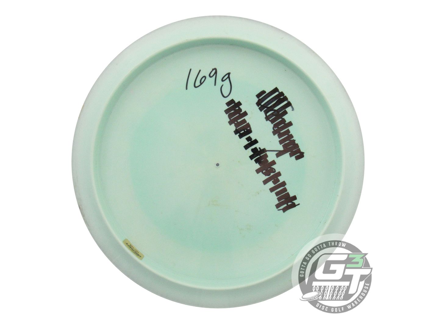 USED Discraft ESP Raptor 169g Lt. Green Purple Stamp Distance Driver Golf Disc